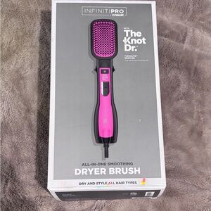 Conair InfinitiPRO The Knot Dr. Pink Dryer Brush